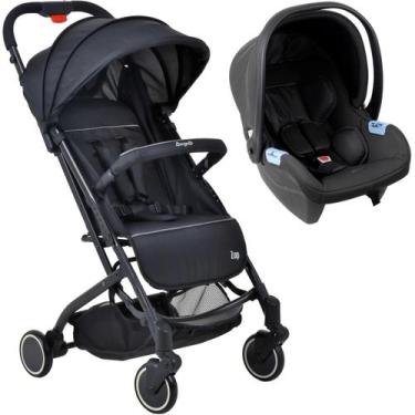Imagem de Carrinho de Bebe Zap Burigotto Bebe Conforto Materna Black