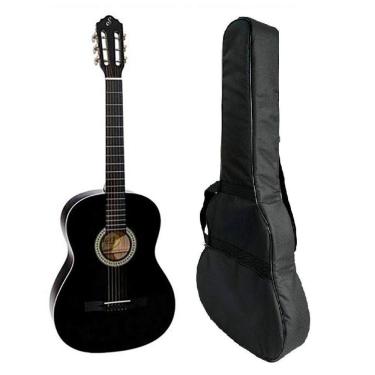 Imagem de Violao Giannini Acustico Nylon Start N14 Preto + Capa Luxo