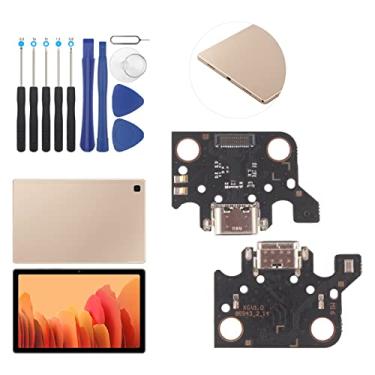 Imagem de Conector Dock para Samsung Galaxy Tab A7 10,4 polegadas 2020 Cabo de substituição flexível de porta de carregamento USB para Samsung Tab A7 10,4 polegadas T500 T505 Tipo C conector de placa de carregamento com ferramentas