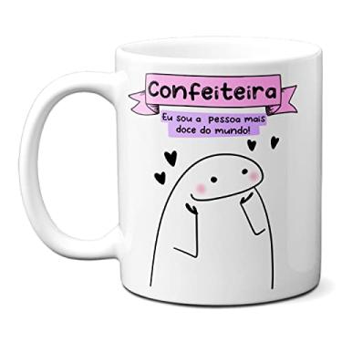 Imagem de Caneca Confeiteira Eu Sou A Pessoa Mais Doce Do Mundo Fofa (Branca)
