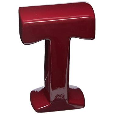 Imagem de Letra T Decorativa Ceramicas Pegorin Marsala