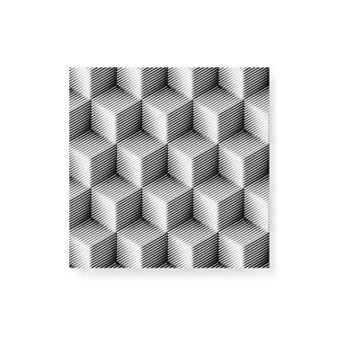 Imagem de Arte Maníacos Quadro Decorativo em Tela Canvas Optical 3D - 30x30cm