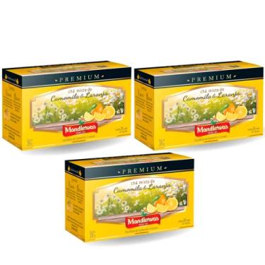 Imagem de Combo Chá Mandiervas Premium 60 Sachês (Camomila e Laranja)