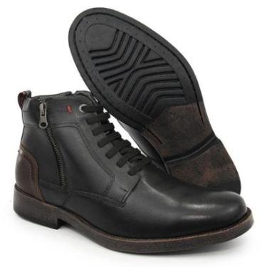Imagem de Bota Coturno Masculina Urbana casual couro griffe 054-Masculino