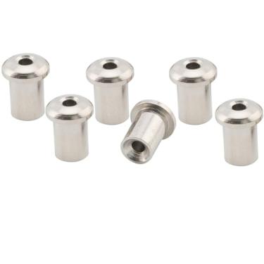 Imagem de Musiclily Pro 5mm Buchas Cordas de Aço Superiores para Guitarra, Niquelada(6 Peças)