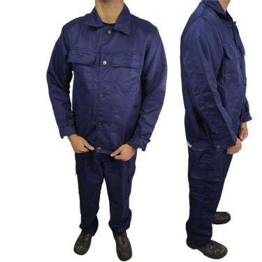 Imagem de Conjunto Uniforme EPI Profissional Segurança do Trabalho Mecanico Elet