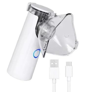 Imagem de Nebulizador Inalador Sem Fio Silencioso Ultrassonico Portatil Saude Be