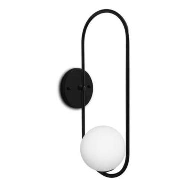 Imagem de Arandela Luminária De Parede Pendulo Preto Spotline