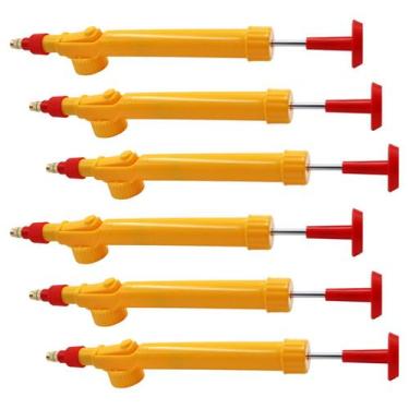 Imagem de Kit 6 Pulverizador Garrafa Pet Borrifador Manual + Mangueira - Fertak,