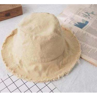 Imagem de Chapéu Pescador Selvagem Afiação Bacia Lavado Primavera-out - OEM, Beg