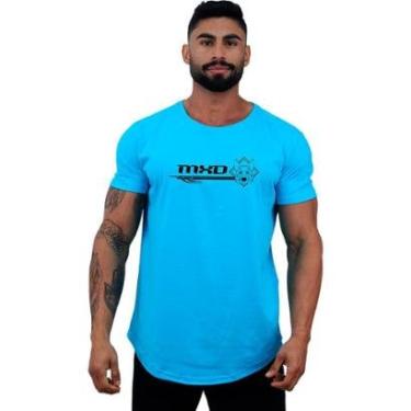 Imagem de Camiseta Longline MXD Conceito Estampada Musculação Fitness-Masculino