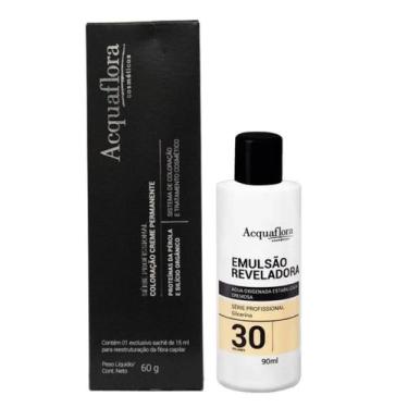 Imagem de Coloração Creme Permanente 0.6 Mix Vermelho 60g + Ox 30v. - Acquaflora