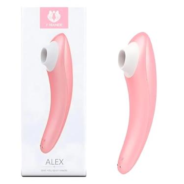Imagem de S-HANDE ALEX Estimulador Sugador Clitoriano com 10 Níveis de Vibração e A prova D'água 16cm x 4cm Rosa REF:6231