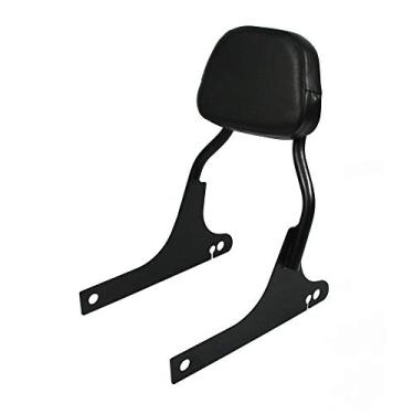 Imagem de COPART Almofada de encosto vertical Sissy Bar para Harley Dyna 2006 Up (A, Dyna Street)