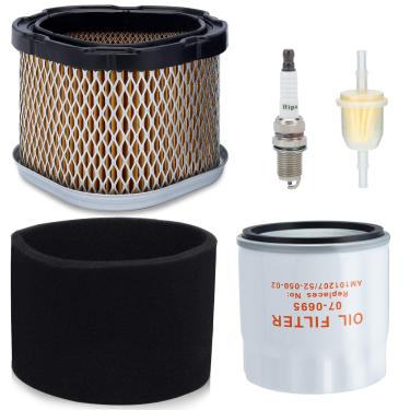Imagem de Harbot 12 083 10-S Filtro de ar com kit de manutenção de ajuste para Kohler Command Pro CV11 CV12.5 CV13 CV14 CV15 CV16 CV430 CV460 CV490 CV491 CV492 CV493 Cortador de grama de motor