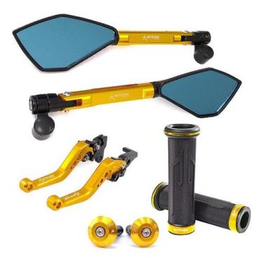 Imagem de Manete Peso Manopla Retrovisor Fazer 150 Ubs Factor 150 Ubs - Stark Ra