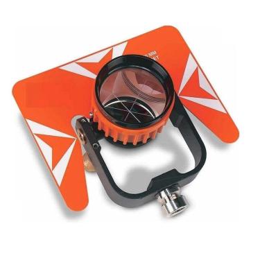 Imagem de Prisma Circular Topografia Agrimensura com Suporte e Bolsa