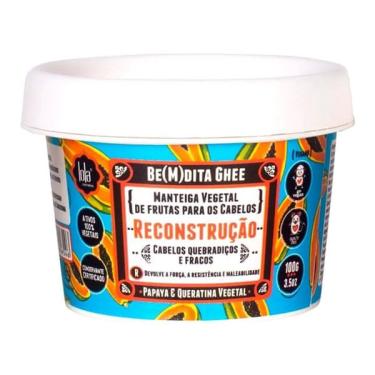Imagem de Máscara Capilar Lola Cosmetics Bemdita Ghee Reconstrução Mamão 100g