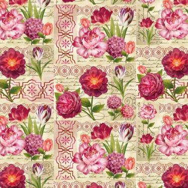 Imagem de Bobina de Papel para Embrulho de Presente Rolo 40cmx100m - SAO JOAO, C