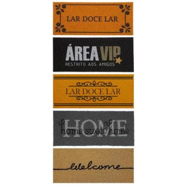 Imagem de Tapete Porta Entrada Casa Capacho Vinil Long 30cm x 70cm - Kapazi,  Ho