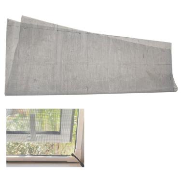 Imagem de Tela Mosquiteiro Inseto 2 Metros Janela Basculante Mosquito Pernilongo Segurança Proteçao Resistente