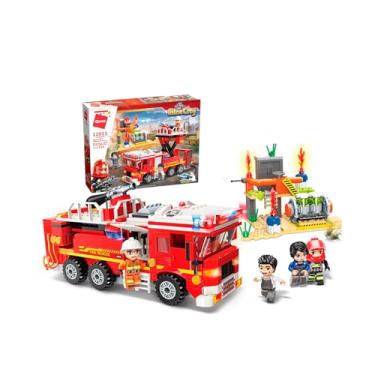 Imagem de Keepplay Bloco de Montar Bombeiros ao Resgate Mine City