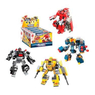 Imagem de Keepplay Bloco de Montar Set Blast Ranger Robô