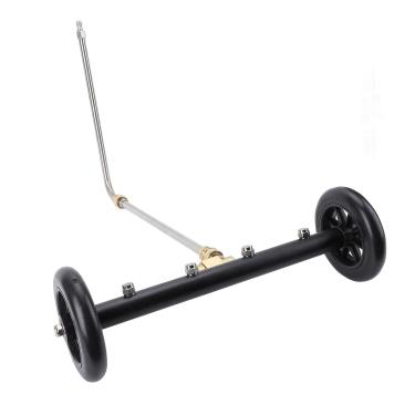 Imagem de Zhjvihx 6 Polegada Substituição Lavadora de Pressão Anexo, 4000 PSI Dupla Função Vassoura de Água para Lavadora de Pressão Substituição Limpador Com 3 Peças Extensão Wand para Caminhões