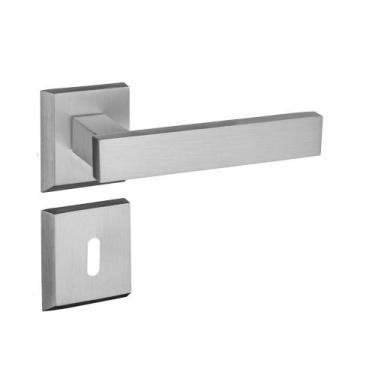 Imagem de Fechadura Interna 40mm Retro Cromado Acetinado 411-40 Pado, Cromado Ac