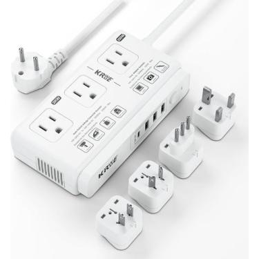 Imagem de Adaptador conversor de tensão Kruuue 220V a 110V 2000W