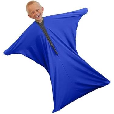 Imagem de Meias Sensoriais Para O Corpo, Bolsas Sensoriais Envoltório Completo Para Aliviar O Estresse Elástico Respirável, Necessidades Sensoriais Meias Para Autismo Infantil, Equip, Rosa, XL