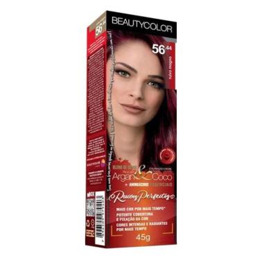 Imagem de Tinta Para Cabelo Beautycolor Permanente Individual, 56.44 Ruivo Mogno