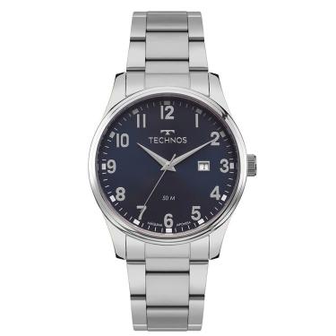 Imagem de Relógio Technos Masculino Steel Prata - 2115tzc-1a