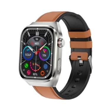 Imagem de Relógio Inteligente Masculino Com ECG, Pressão Arterial, Ácido Úrico, 