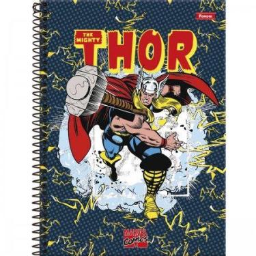 Imagem de Caderno capa dura marvel comics thor 80 fls - Foroni