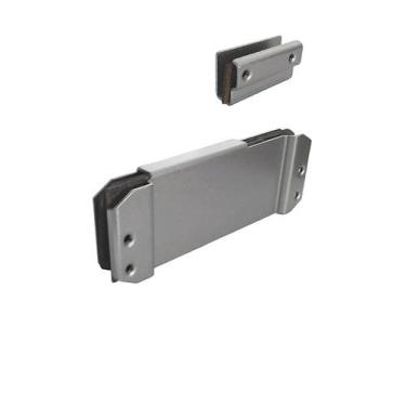 Imagem de Suporte de mola aérea A530 para porta de vidro Soprano Prata