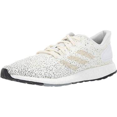 Imagem de adidas Pureboost DPR Tênis de corrida feminino, Calçado branco/branco cru/cinza três, 8.5