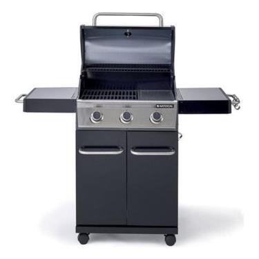 Imagem de Churrasqueira Bafo Gas 3 Queimadores Kenton Inox 114X55Cm