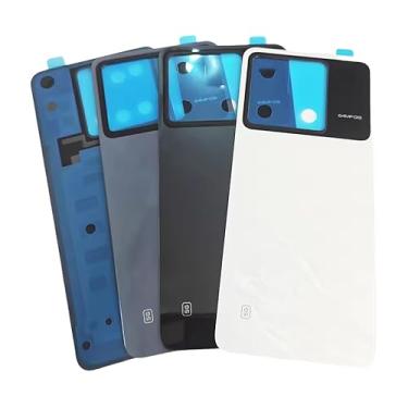 Imagem de Para Xiaomi Poco X6 5G (23122PCD1G) – Capa traseira com bateria de substituição compatível (branca)
