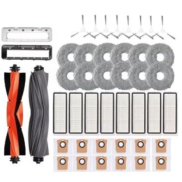 Imagem de Kit de acessórios reposição para aspirador de pó robô Xiaomi robot vacuum X20+/X20 Plus (42 PEÇAS)