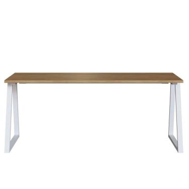 Imagem de Mesa Para Escritorio Office 160 Cm 25861 Nogal Sevilha Branco Artesano Nogal Sevilha Branco