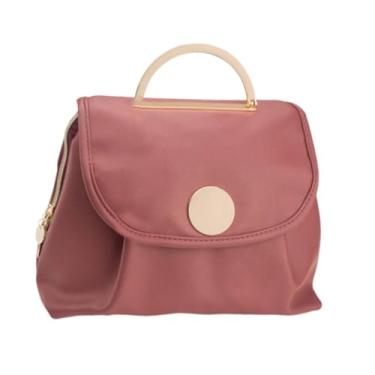 Imagem de oshhni Nécessaire de viagem grande e impermeável em couro PU para frascos de tamanho normal, Vermelho