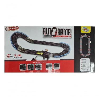 Imagem de Pista Autorama Possantes Double Racing 304cm 23 Pecas A Pilh