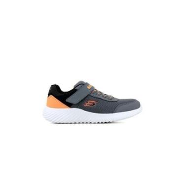 Imagem de Tênis Infantil Skechers Bounder Trekzic Cinza-Masculino