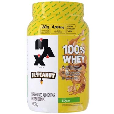 Imagem de 100% Whey Dr. Peanut (900g) - Max Titanium