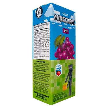 Imagem de Suco Tial Minecraft Sabor Uva 200ml