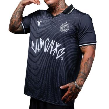 Imagem de Camiseta Chronic Time Livrai-me Dos Atrasa Lado Preto 042-Masculino