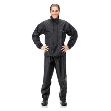 Imagem de Capa de Chuva para Motoqueiro Nylon Pantaneiro, Preto, Tamanho GG