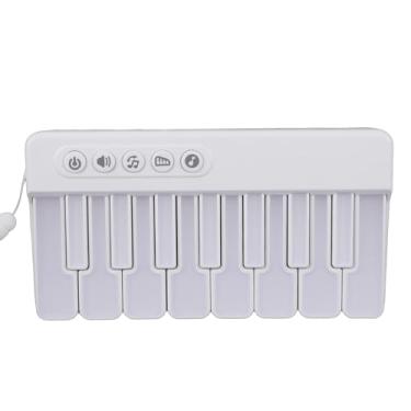 Imagem de Zopsc Atualizar Teclado de Piano, Instrumento Educacional Musical Portátil Teclado de Piano de Viagem Com Luzes Gradientes de 7 Cores para 3 4 5 6 7 8 9 Anos de Idade Meninos Meninas