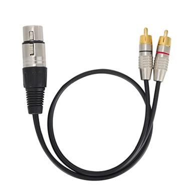 Imagem de Divisor De áudio 1 Fêmea Para 2 Cabos Macho, Divisor De Entrada De áudio Para Home Theater E Equipamento De áudio Profissional(female connector-2 metros)